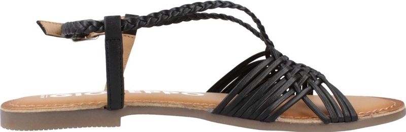 GIOSEPPO AIDONE Sandalen - Zwart - Leer - Flexibele Bodem