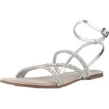 Gioseppo - Sorlingas - Sandalen - Zilver - Leer - Strass Detail