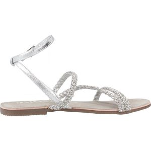 Gioseppo - Sorlingas - Sandalen - Zilver - Leer - Strass Detail