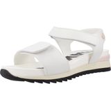 Gioseppo - Looe - Sandalen - Wit - Met Verstelbare Bandjes en Lila Accenten