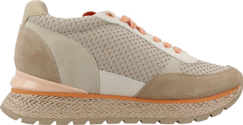GIOSEPPO Kajan - Damessneakers - Beige - Materiaalmix - Uitneembare Inlegzool