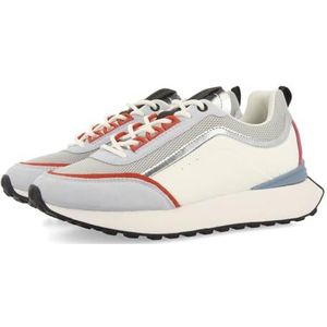 Gioseppo - Woman Sneakers - Wit - Leer en Technisch Mesh