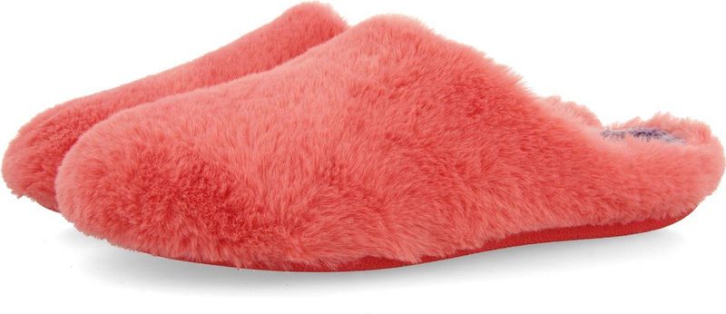 Gioseppo - Remsen - Pantoffels - Koraal - Fluffy - Gerecycled Polyester