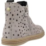 Enkellaarsjes - Grijs - Splitleer - Sterrenprint