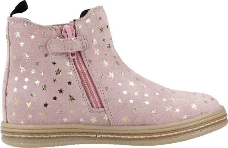 Gioseppo - Bildein - Enkellaarsjes - Roze - Suède met Sterrenprint