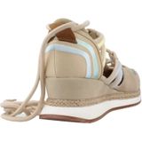 GIOSEPPO BRIDPORT Sportsandalen - Beige - Natuurlijk Leer - Sleehak 5,5 cm