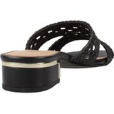 Gioseppo - Linn - Muiltjes - Gevlochten Leer - Metalen Accenten - Gevoerde Zool