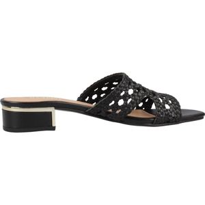 Gioseppo - Linn - Muiltjes - Gevlochten Leer - Metalen Accenten - Gevoerde Zool