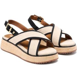 Gioseppo - Lynne - Sandalen - Gevlochten - PU Bovenwerk - Verstelbare Hielsluiting