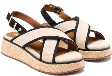 Gioseppo - Lynne - Sandalen - Gevlochten - PU Bovenwerk - Verstelbare Hielsluiting