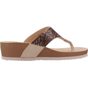 Gioseppo - Stoddard - Slippers - Beige - PU en Polyester - Gevoerde Zool
