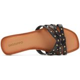 Sandalen - Leren - Platte - Klinknagels