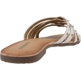 GIOSEPPO - HOPEDALE - Platte Sandalen - Wit