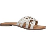 GIOSEPPO - HOPEDALE - Platte Sandalen - Wit