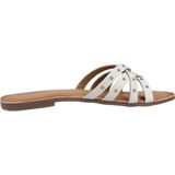 GIOSEPPO - HOPEDALE - Platte Sandalen - Wit