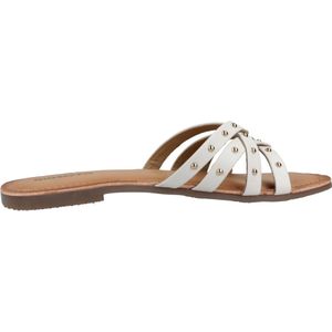 GIOSEPPO - HOPEDALE - Platte Sandalen - Wit