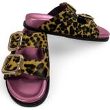 Gioseppo - 75453-Mifflin - Sandalen - Veelkleurig - Leer - Dierenprint