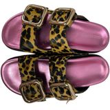 Gioseppo - 75453-Mifflin - Sandalen - Veelkleurig - Leer - Dierenprint