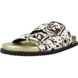 Gioseppo - Mifflin - Sandaal - Veelkleurig - Leer - Dierenprint met dubbele gesp