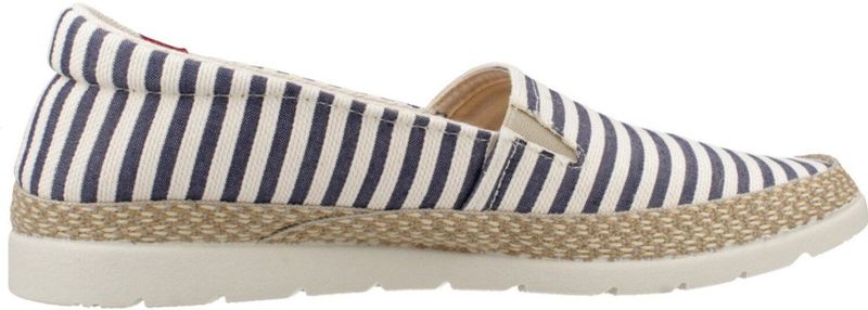 Gioseppo - Peacham - Gestreepte Espadrilles - Katoen - Rubber Zool