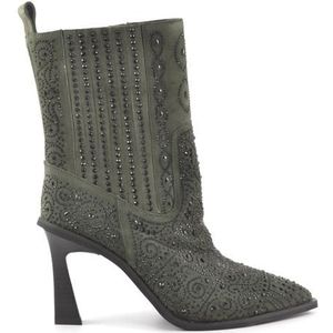 Alma en Pena - I23252 - Laarzen - Donker Groen