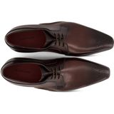 Magnanni nette schoenen donkerbruin leer