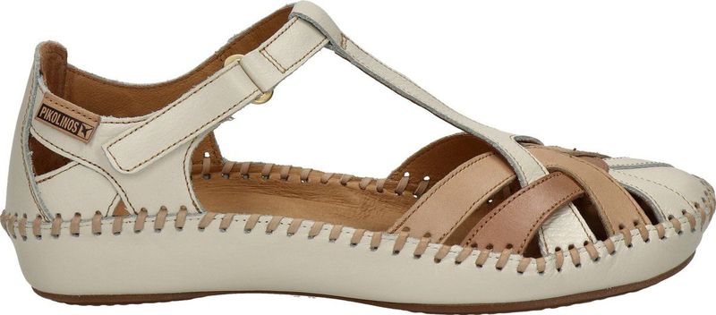 Pikolinos Vallarta dames sandaal - Ecru