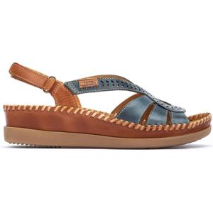 Pikolinos Cadaques - dames sandaal - blauw - maat 40 (EU) 7 (UK)