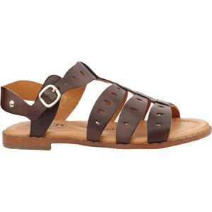 Pikolinos W0X-0747 - Volwassenen Platte sandalen - Kleur: Bruin - Maat: 36