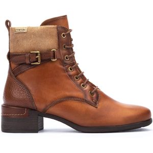 Pikolinos -Dames - cognac caramel - enkellaarzen