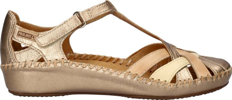 Pikolinos Vallarta dames sandaal - Goud