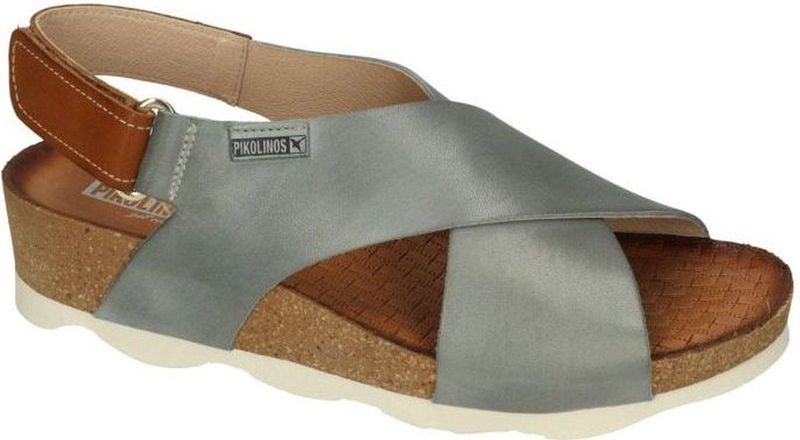 Pikolinos -Dames - blauw petrol - sandalen