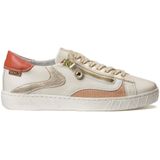 Pikolinos - Lanzarote - Damestrainers - Groen - Leer - Eco-vriendelijk