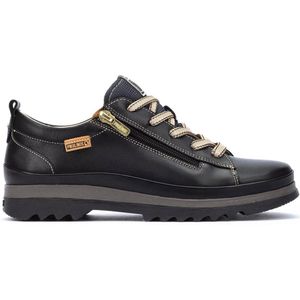 Pikolinos - Lace-Zip Sneaker - Rood - Leer