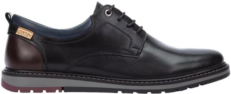 Pikolinos - Berna - Veterschoen - Black - 100% Rundleer