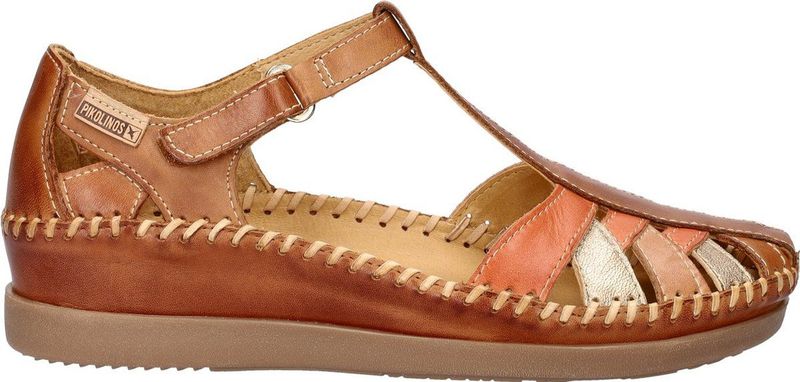 Pikolinos Cadaques dames sandaal - Cognac