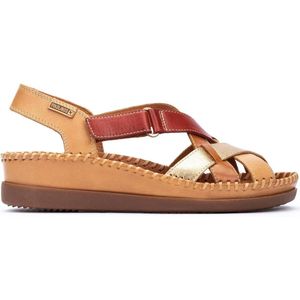 Pikolinos Sandaal Cadaques W8K-0741C2 Almond Bruin Combi