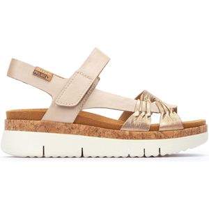 Sandalen Palma, in leer PIKOLINOS. Leer materiaal. Maten 41. Beige kleur