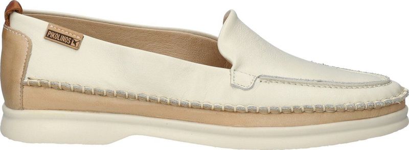Pikolinos - Damesloafer - Off White - Leer