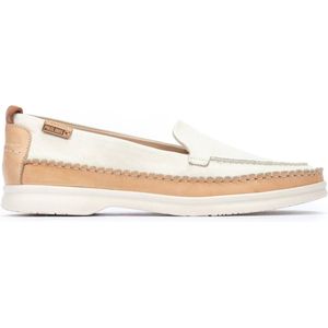Pikolinos - Damesloafer - Off White - Leer