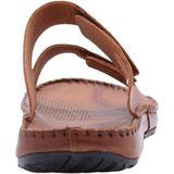 Pikolinos - 06J-0084 - Sandalen - Bruin - Leer - Plat - Klittenband - Casual