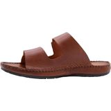 Pikolinos - 06J-0084 - Sandalen - Bruin - Leer - Plat - Klittenband - Casual