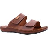 Pikolinos - 06J-0084 - Sandalen - Bruin - Leer - Plat - Klittenband - Casual