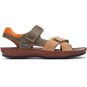 Pikolinos Tarifa Sandale taupe grün 06J-5818C2 für Herren, braun, Gr. 43 EU