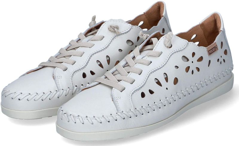 Pikolinos - Soller - Sneakers - Wit - Leer