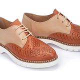 Pikolinos - Dames Veterschoenen - Bruin - Leer