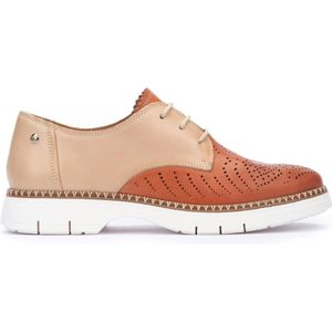 Pikolinos - Dames Veterschoenen - Bruin - Leer