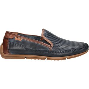 Pikolinos - Conil - Heren Instapschoen - Blauw - Leer