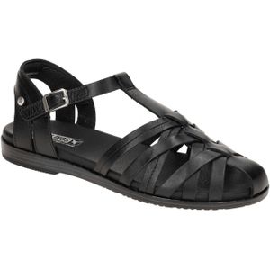 Pikolinos - Formentera W8Q-0803 - Slipper - Zwart - Rundleer