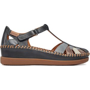 Pikolinos W8K-0705C1 - Platte sandalenDames Sandalen - Kleur: Blauw - Maat: 38